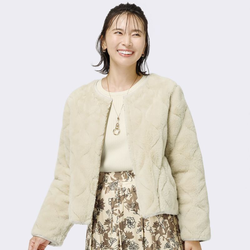 WHYTO.｜キルティング アシンメトリー コート “quilting asymmetry coat” wht24fjk4033-kk - Piu  di aranciato(ピウディアランチェート) | キナリノモール